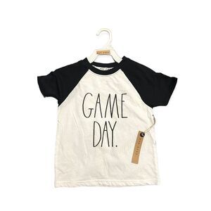 NWT Youth Rae Dunn Game Day Graphic Tee Shirt - Sz 5